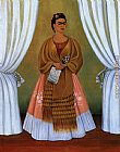 Frida Paintings - Self-Portrait Dedicated to Leon Trotsky by Frida Kahlo